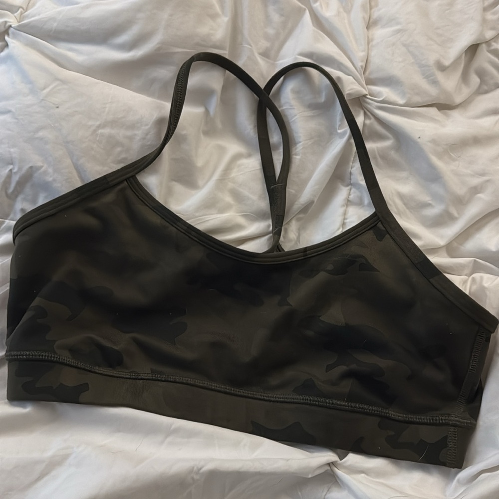 Lululemon Camouflage Sports Bra